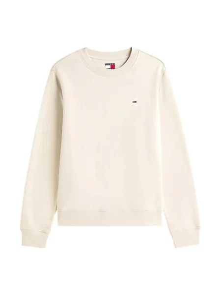 Geacă de blugi Tommy Jeans bej