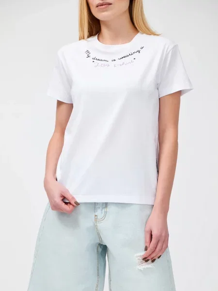 Футболка Just Before білий