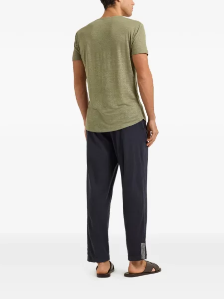Tricou Orlebar Brown de in verde
