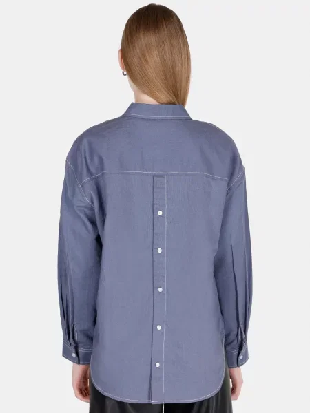 Рубашка Colin's голубая