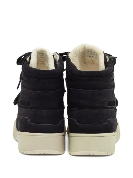 Sneakerși Isabel Marant din piele de căprioară negru
