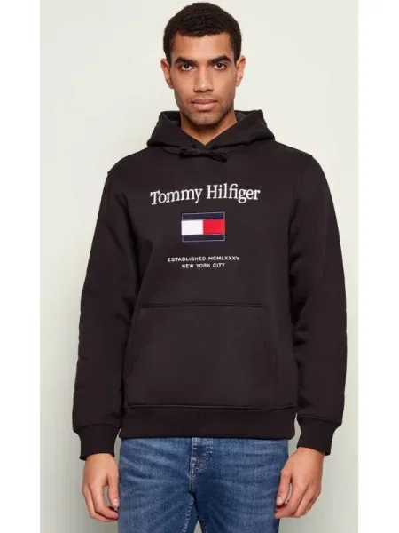 Tommy Hilfiger Hanorac Flex | regular fit negru