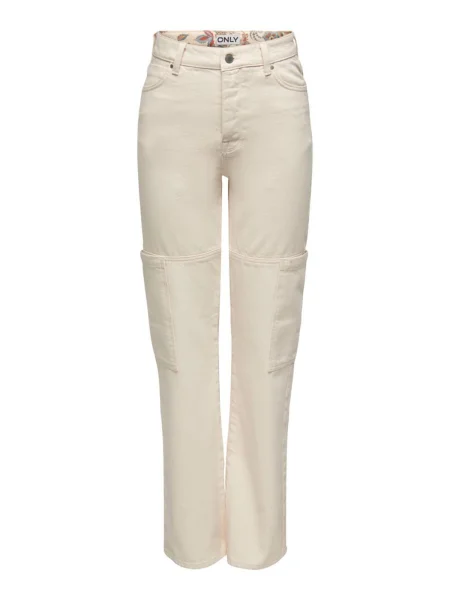 ONLY Pantaloni eleganți Camille deschis bej