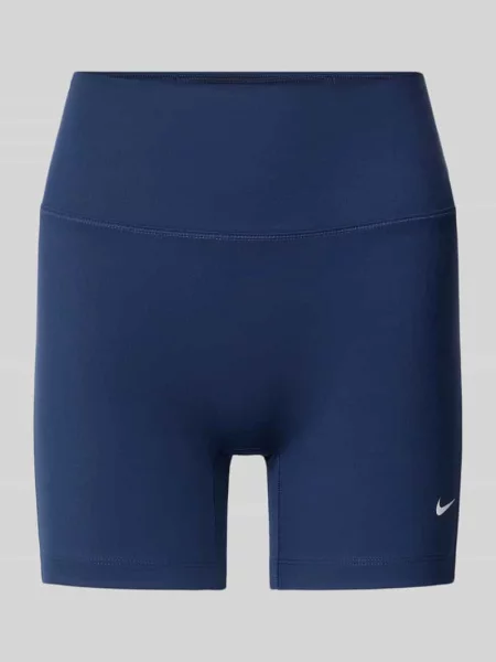 Spodenki kolarki z logo Nike Training granatowe
