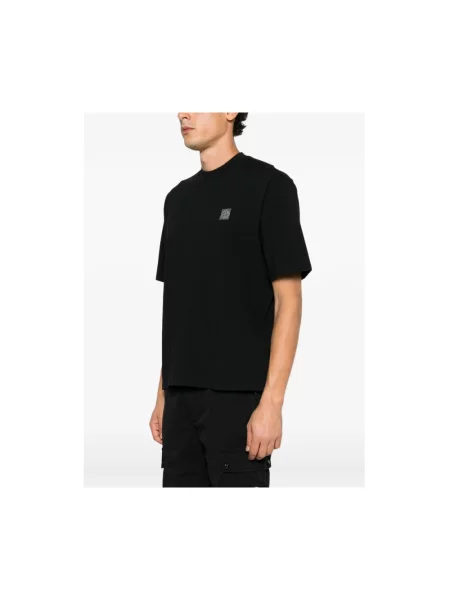 Koszulka Stone Island z kamieniami czarna