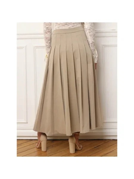 Fustă La Modeuse bej