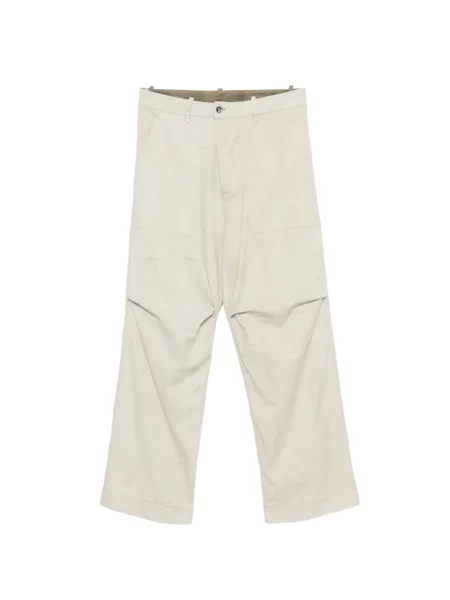 Pantaloni Masnada alb