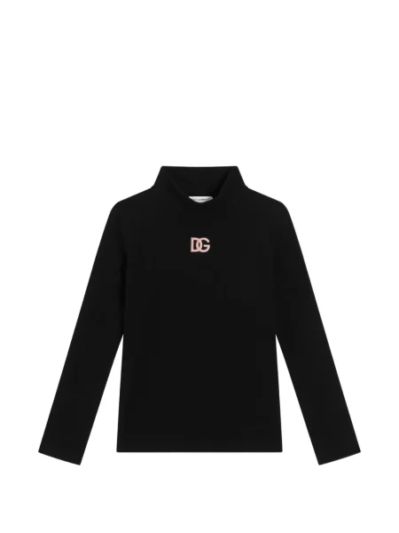 Top dziecięcy Dolce And Gabbana czarny