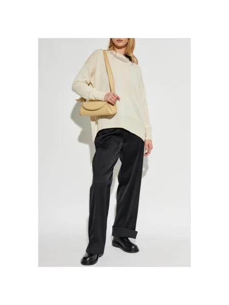 Sweter Jil Sander beżowy