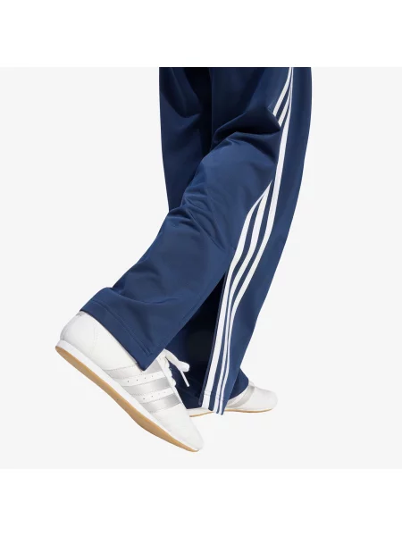 Pantaloni de trening adidas Firebird Loose Tracksuit Pants Night Indigo/ White L alb