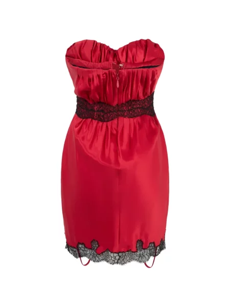 Rochie mini Moschino din dantelă roșu