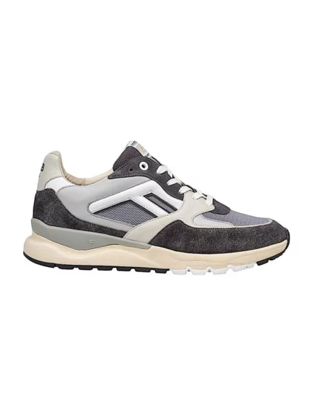 Sneakersy Van Bommel szare