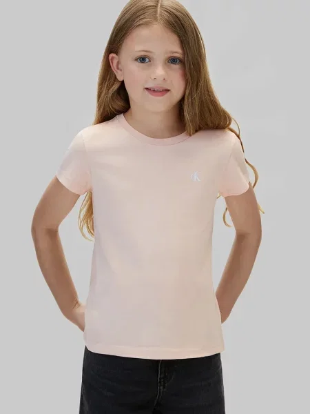 Calvin Klein Jeans tričko detské ružová