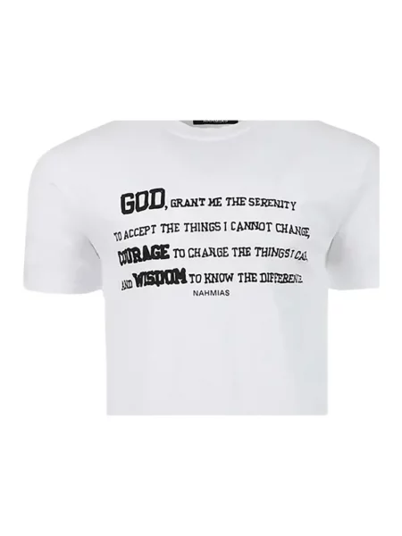 Tricou Nahmias alb