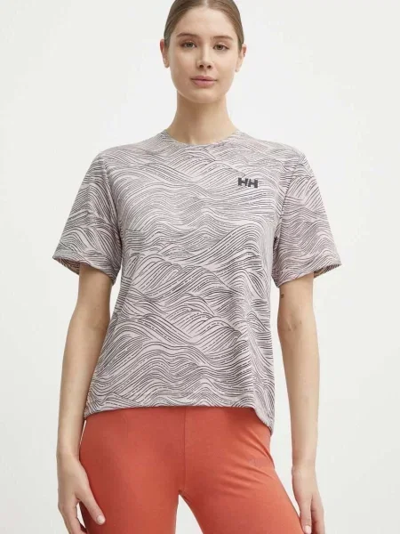 Helly Hansen Sportovní tričko Lifa Active Solen šedé