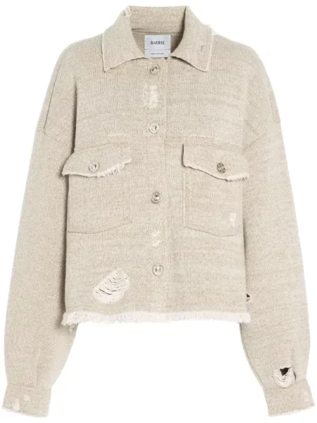 Kurtka jeansowa Barrie z frędzli