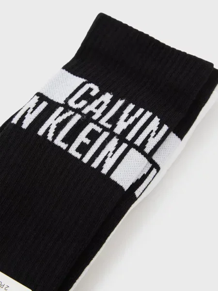 Носки Calvin Klein в полоску с лого