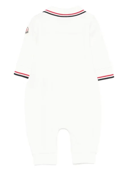 Kombinezon dziecięcy Moncler Grenoble biały