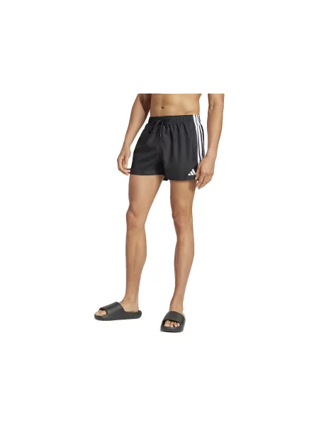 Csíkos fürdőruha Adidas Sportswear fekete