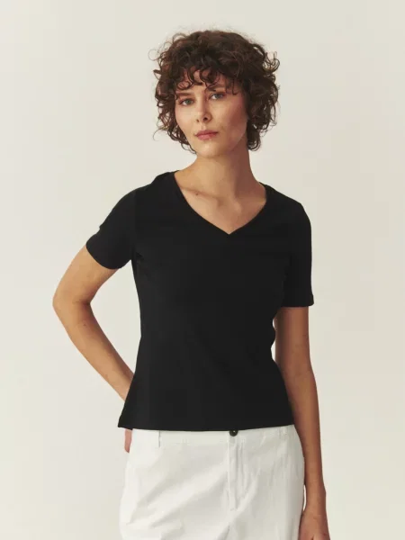 TATUUM Tricou Fini' negru
