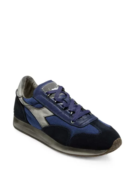 Sneakerși Diadora cu broderie albastru