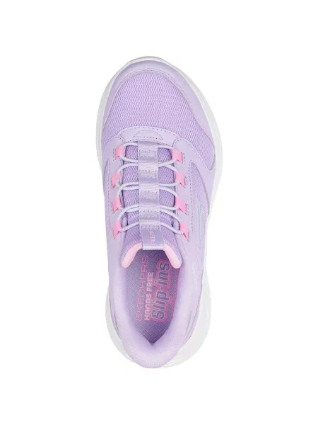 Buty sportowe dla dzieci Skechers Go Run V2 Tetra Speed fioletowe