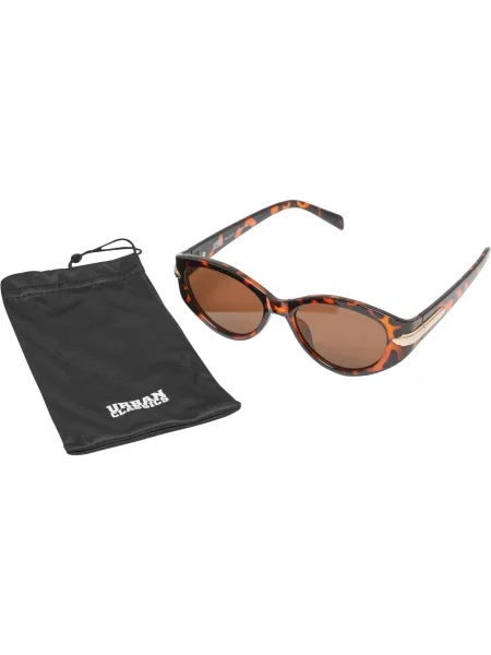 Urban Classics Sluneční brýle tmavě hnědá