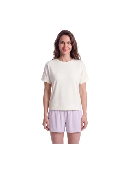BOSS piżama Element_Short Set biała