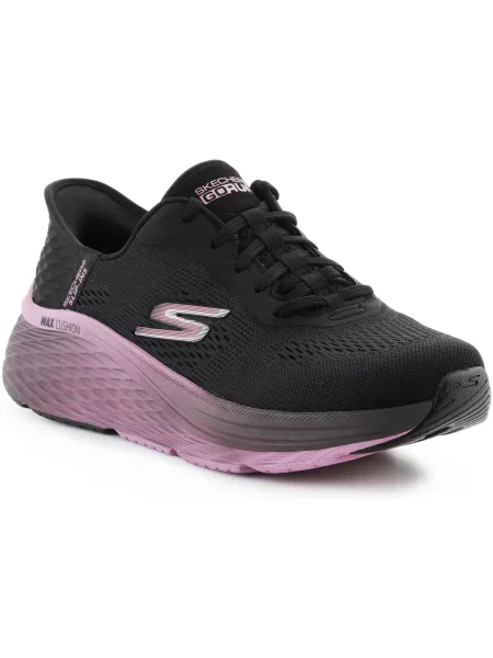 Pantofi Skechers Slip-Ins Max Cushioning Elite Black/Mauve negru
