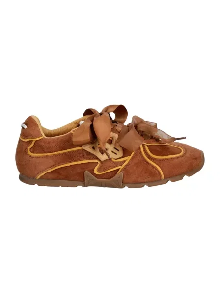 Sneakersy Naked Wolfe skórzane brązowe