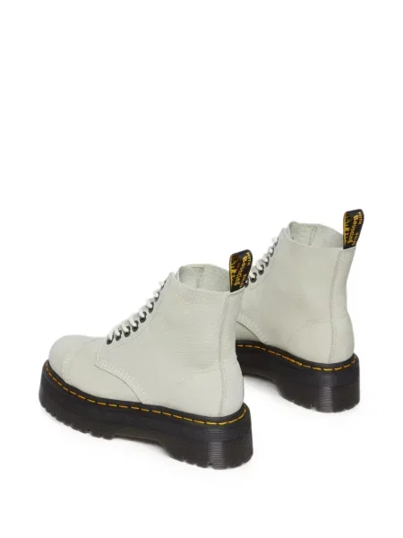 Cizme scurte Dr. Martens cu platformă verde