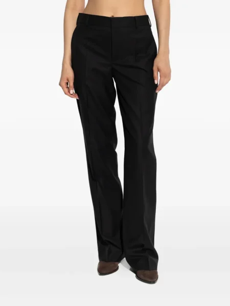 Pantaloni Moschino de lână negru