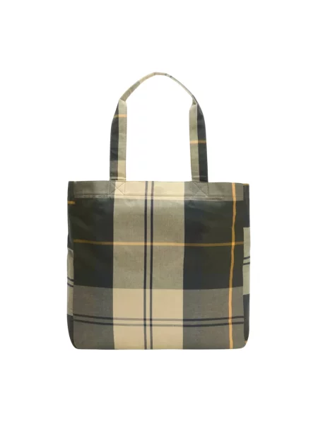 Torba Barbour w kratę beżowa