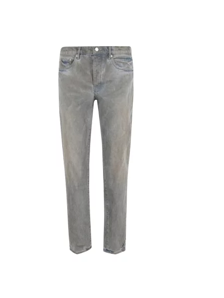 Skinny jeansy skinny Purple Brand niebieskie