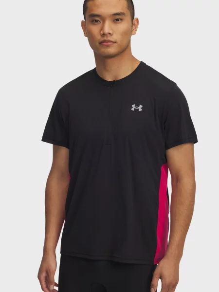 Спортивна футболка Under Armour для бігу чорна