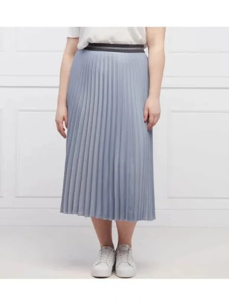 Persona by Marina Rinaldi Fustă CERA Plus size albastru
