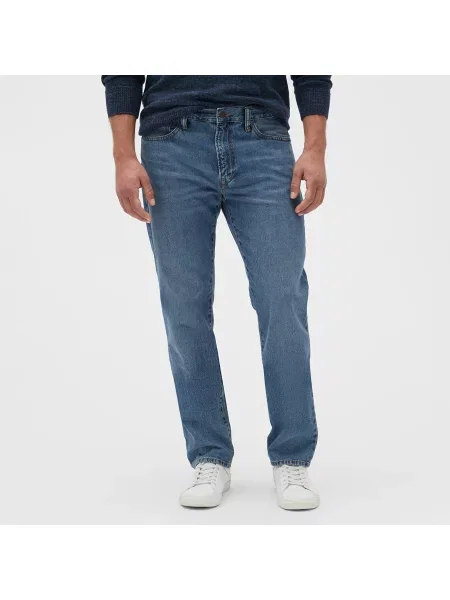 Spodnie GAP Denim Pants Straight Medium Wash