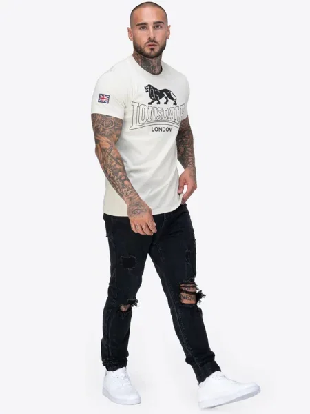 Футболка Lonsdale HAZELHURST бежевий