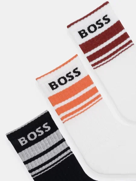 BOSS Ponožky bílé
