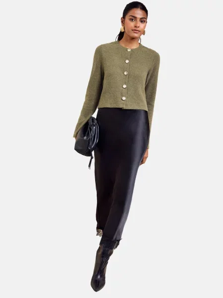 Friends Like These Rochie bleumarin / oliv