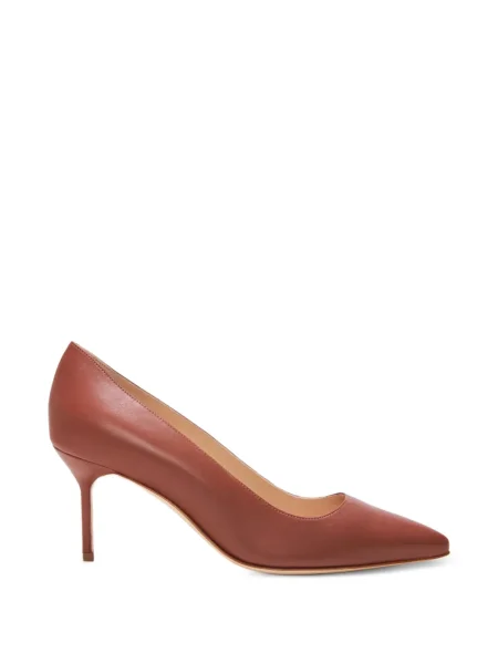 Pantofi cu toc Manolo Blahnik maro