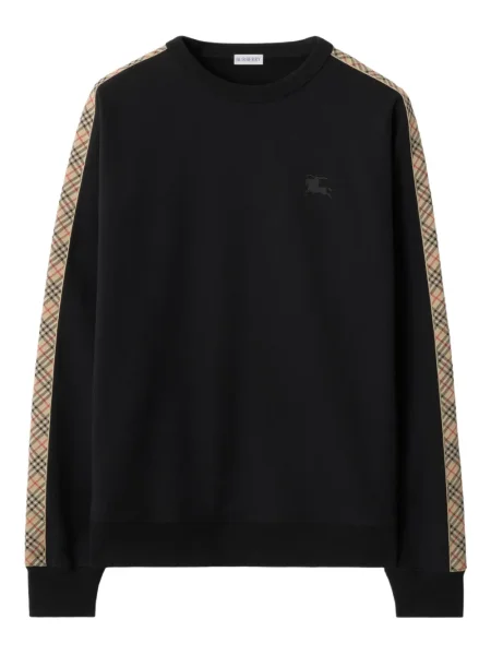 Кариран суитчър Burberry черно