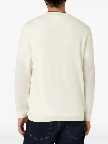 Vilnonė marškiniai Emporio Armani balta