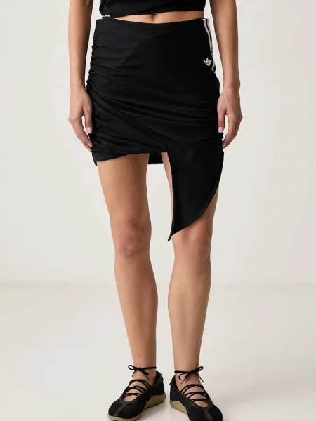 Adidas Originals fustă petrecută din Adiluna Season 2 x Jennie negru