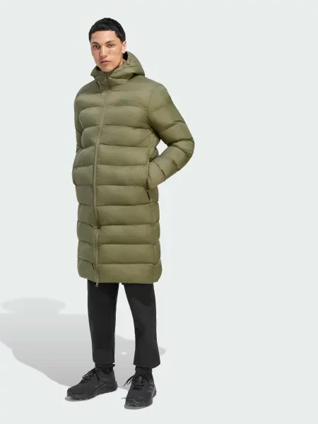 Демисезонная куртка Adidas зеленая