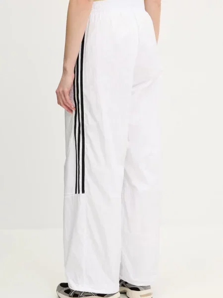 Adidas Originals Spodnie Kobieta L Sportowe Oversized Teamgeist Spodnie biały