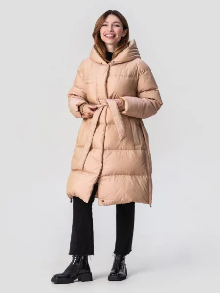 VIVA WEAR Пуховик бежевий