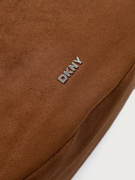 Замшевая сумка хобо Dkny