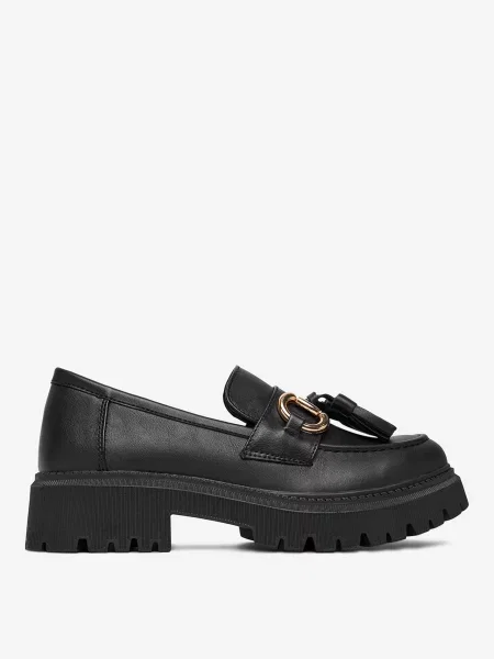 Loafersy czarne