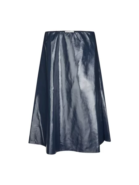 Spódnica midi Lollys Laundry niebieska
